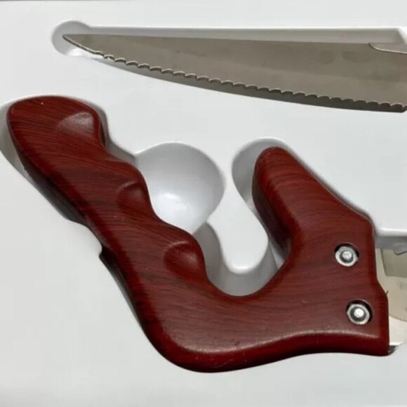 DCI Steak Saw Knife Set of 4 Knives Ergonomic Handle BBQ Decor Craft Inc. New - Picture 8 of 16